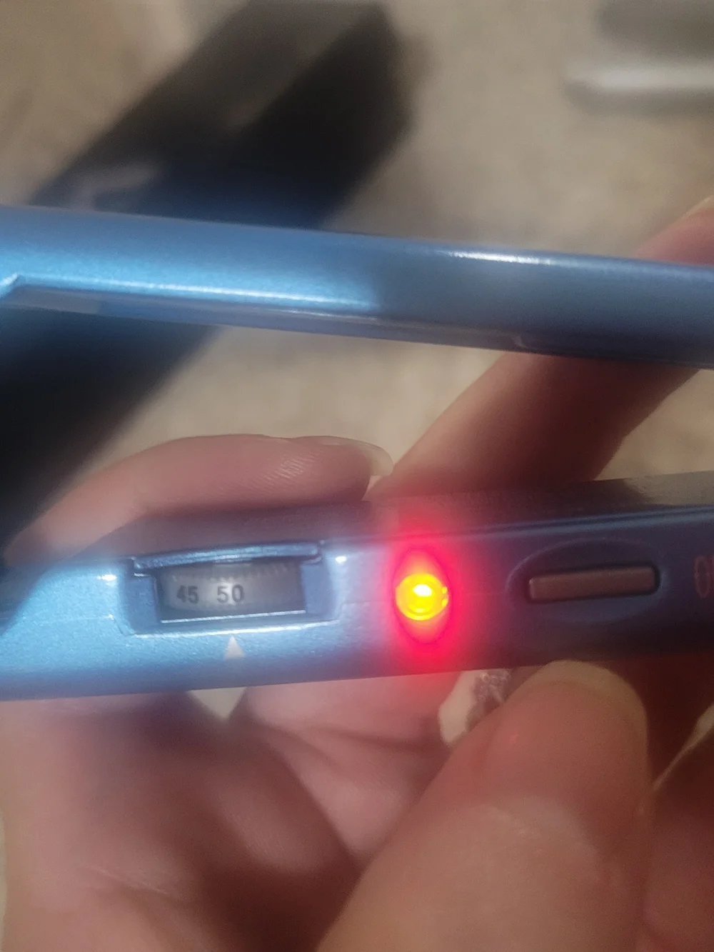 BaByliss Blue Nano Titanium Flat Iron